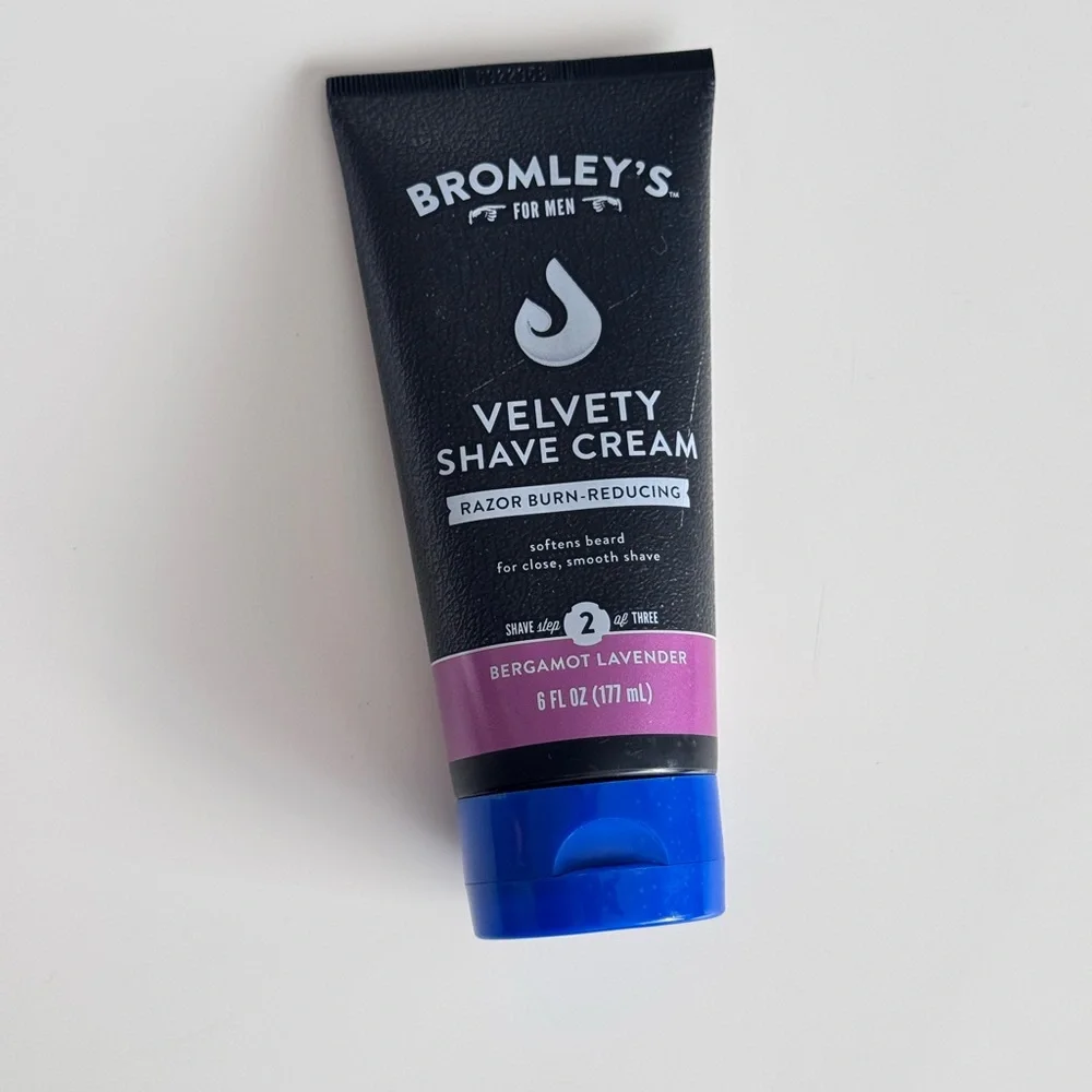 BROMLEY’S Bergamot Lavender Velvety Shave Cream for Men